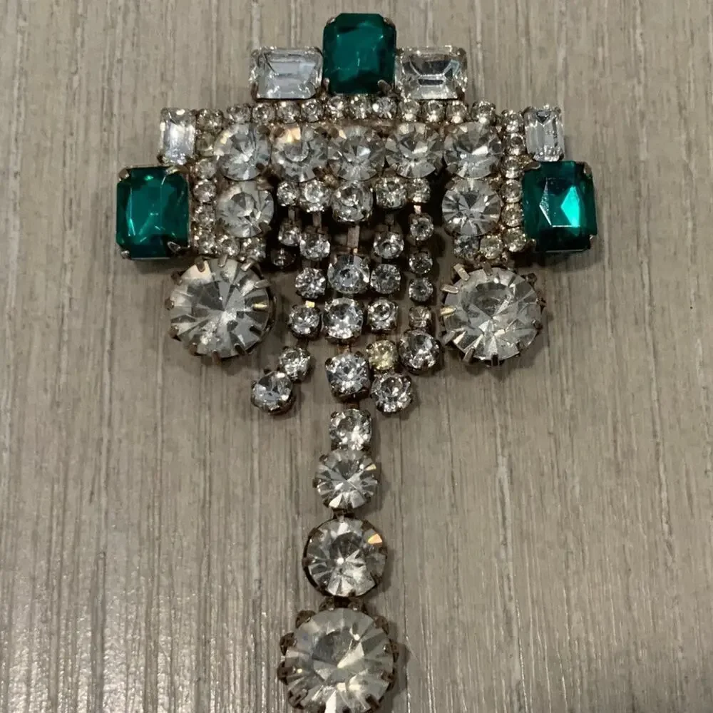 Vintage Rhinestone Brooch